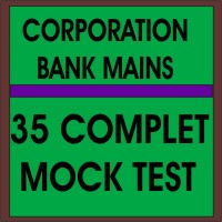 corporation bank mains exam mock test